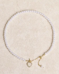 Alloy Pearl Necklace