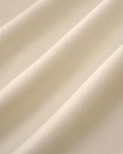 Apricot Elastic Waist Straight Pants