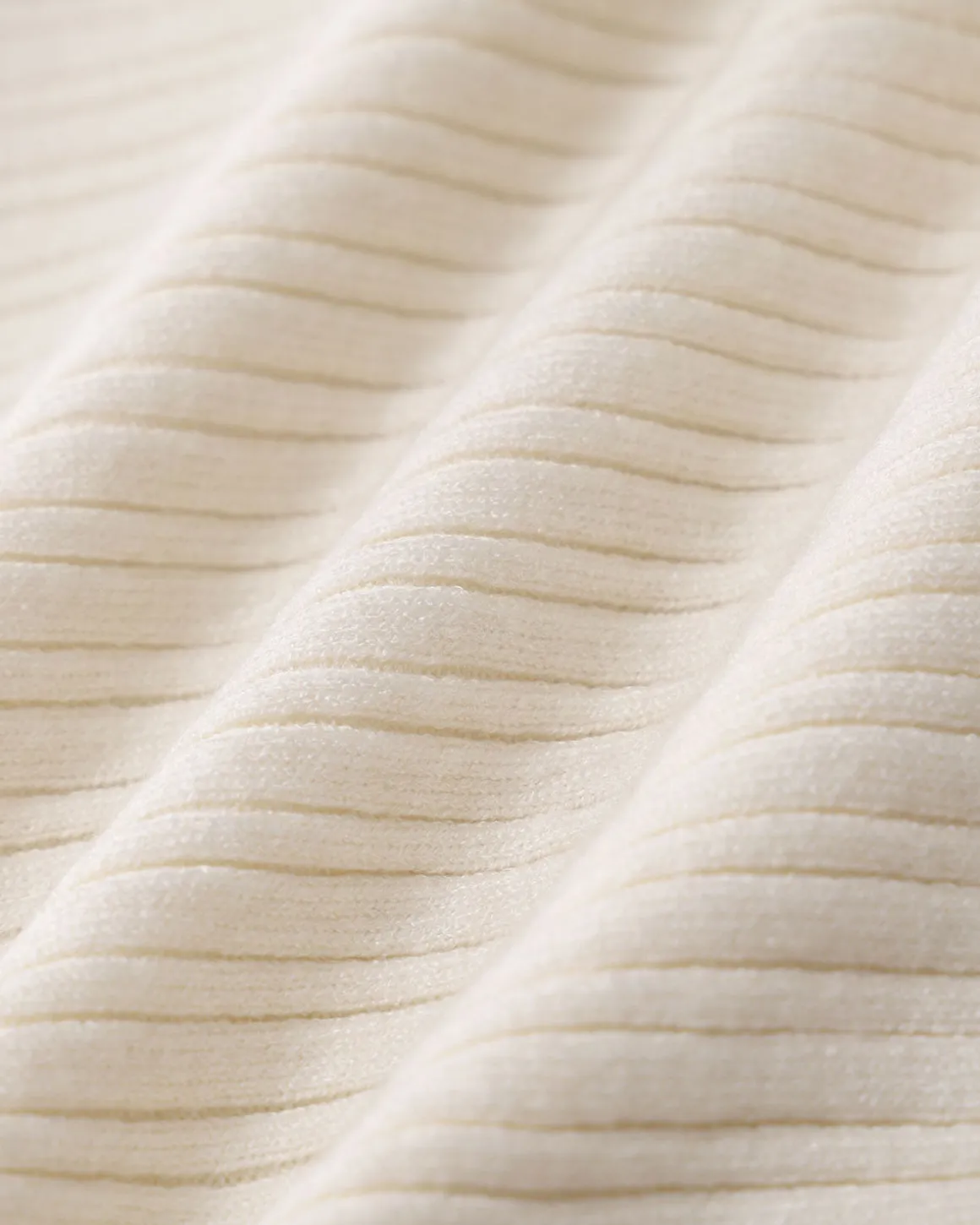 Beige V Neck Knit Tank Top