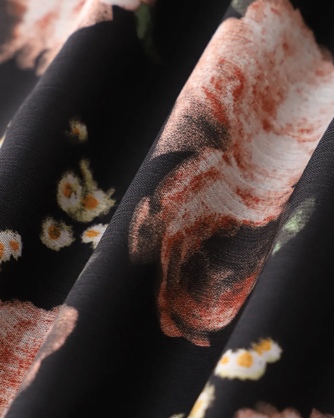 Black Floral Ruffle Sleeveless Maxi Dress