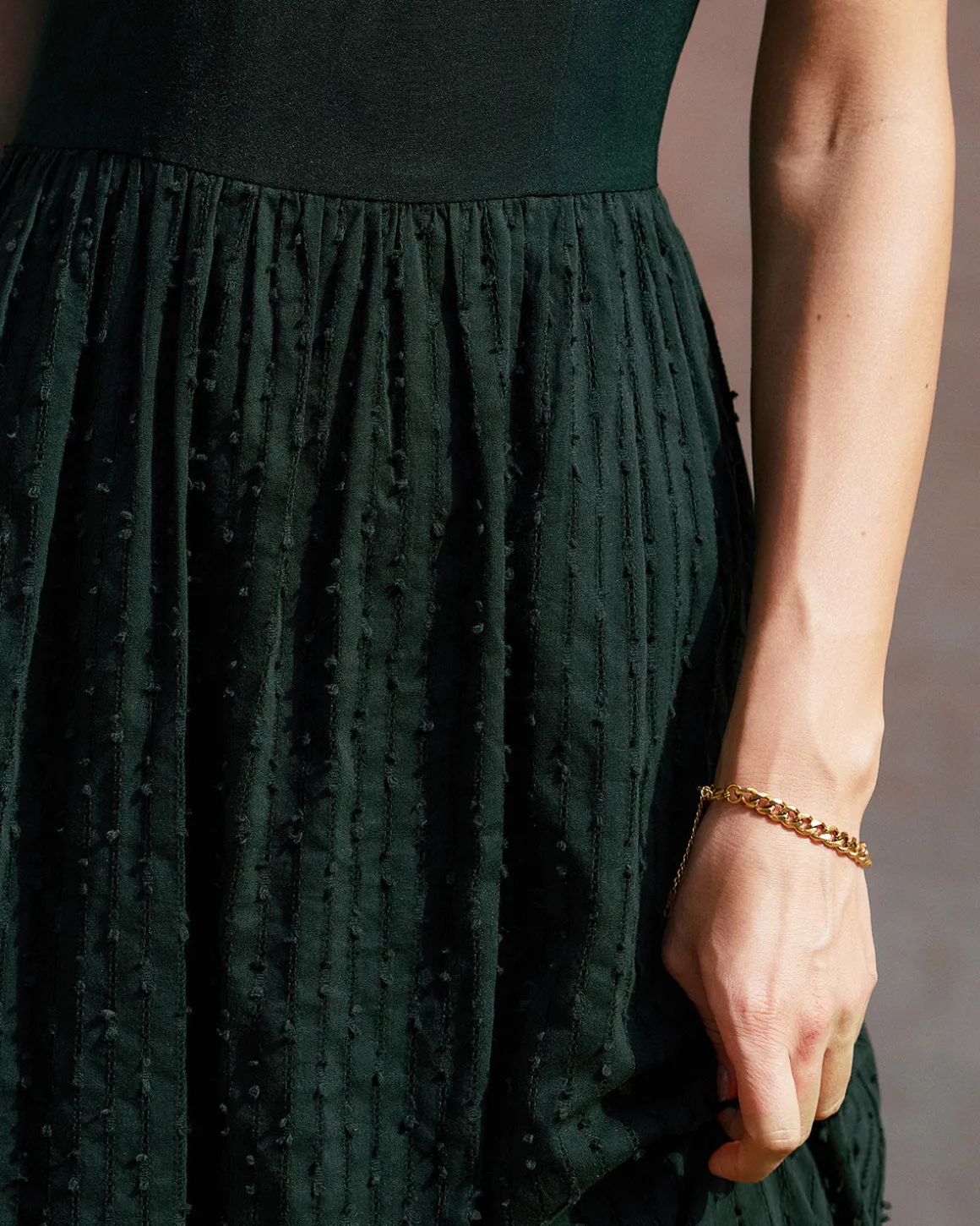 Black Sweetheart Neck Slip Midi Dress