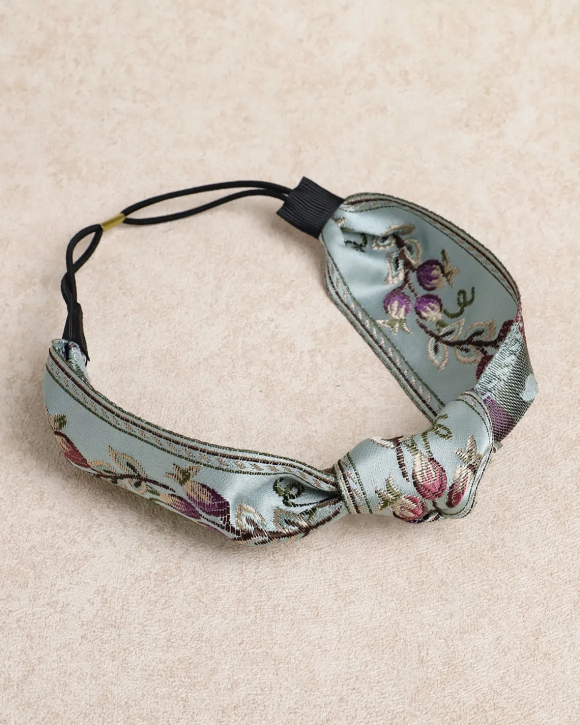 Blue Floral Headband