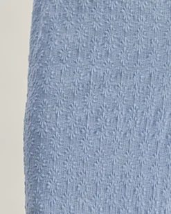 Blue Lace Slip Bodycon Midi Dress