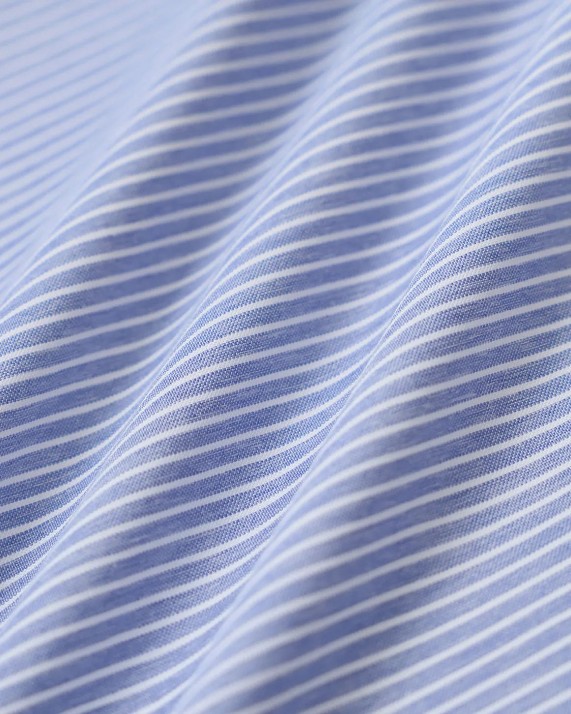 Blue Striped Twist Backless Midi Dress