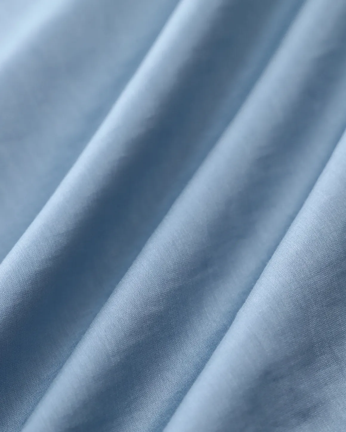 Blue Zipper A-Line Skirt