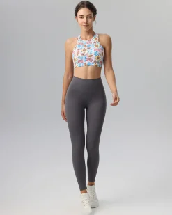Floral X-Cross Tank Top