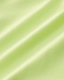 Green Cropped One Shoulder Yoga Cami Top - Light Support