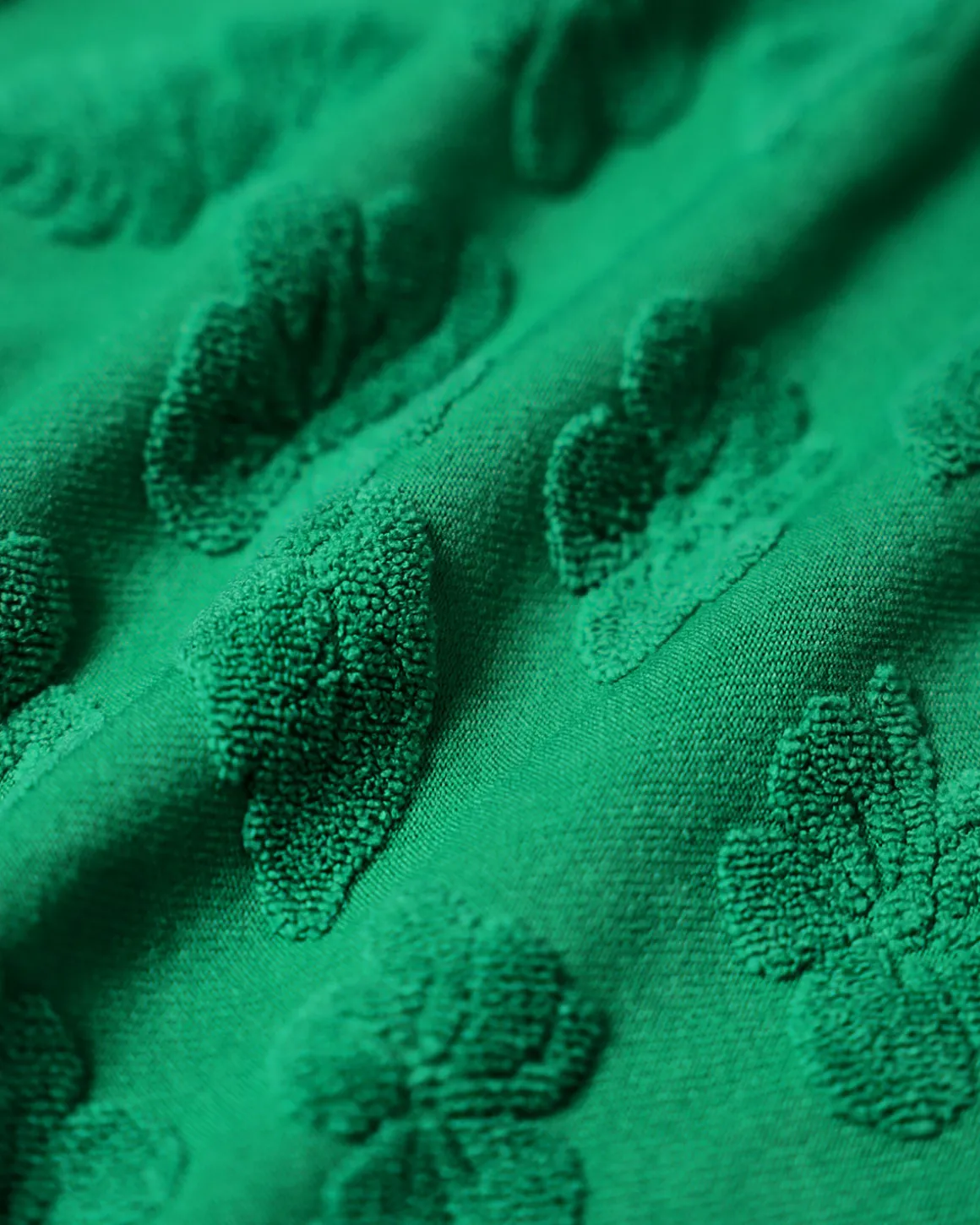 Green Jacquard Tankini Swimsuit