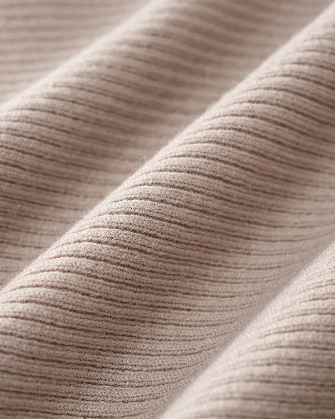 Khaki Contrast Knit Tank Top