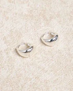Metal Droplet Earrings