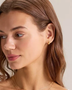 Metal Droplet Earrings