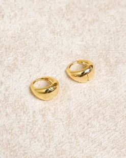 Metal Droplet Earrings