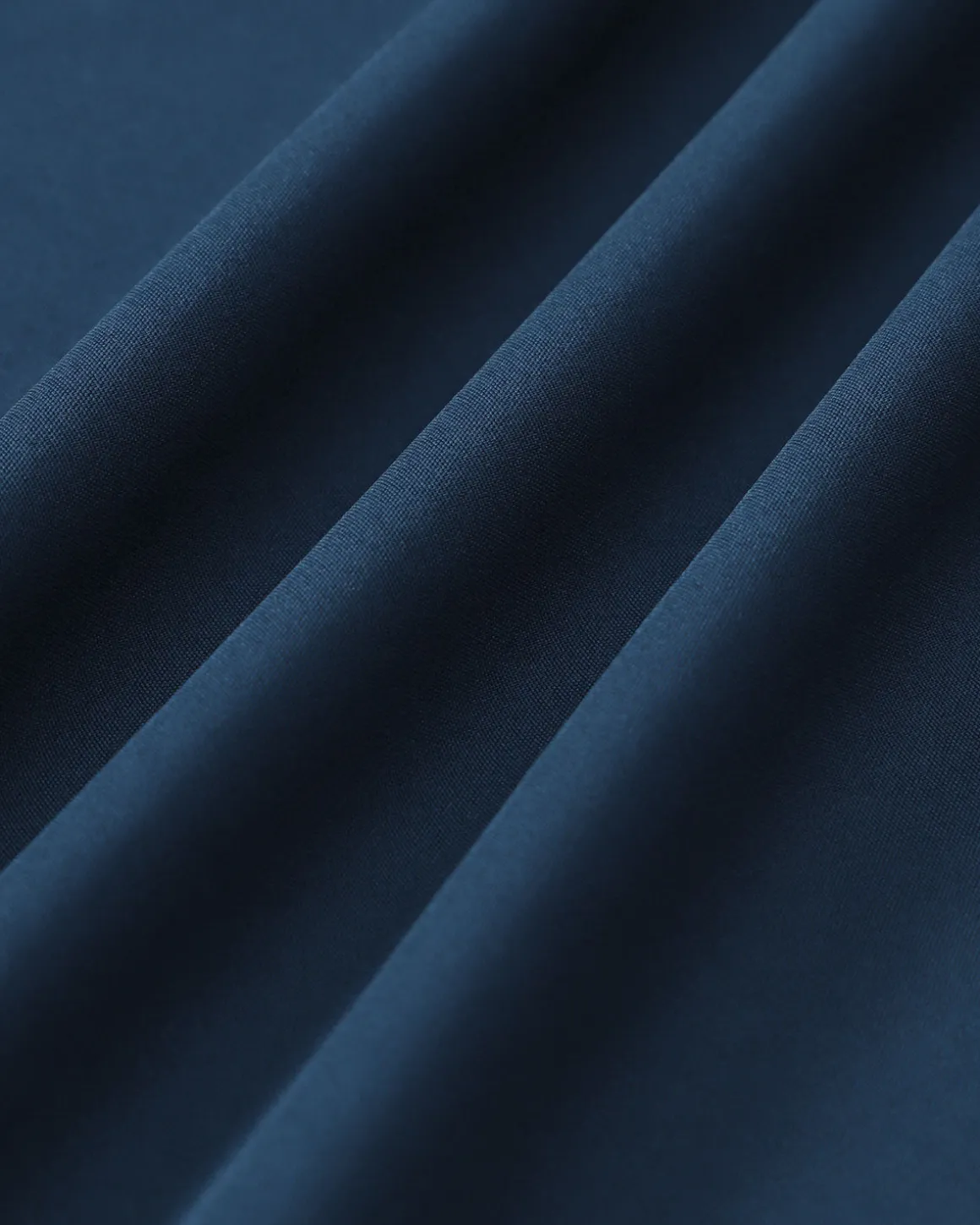 Navy Ruched Halter Midi Dress