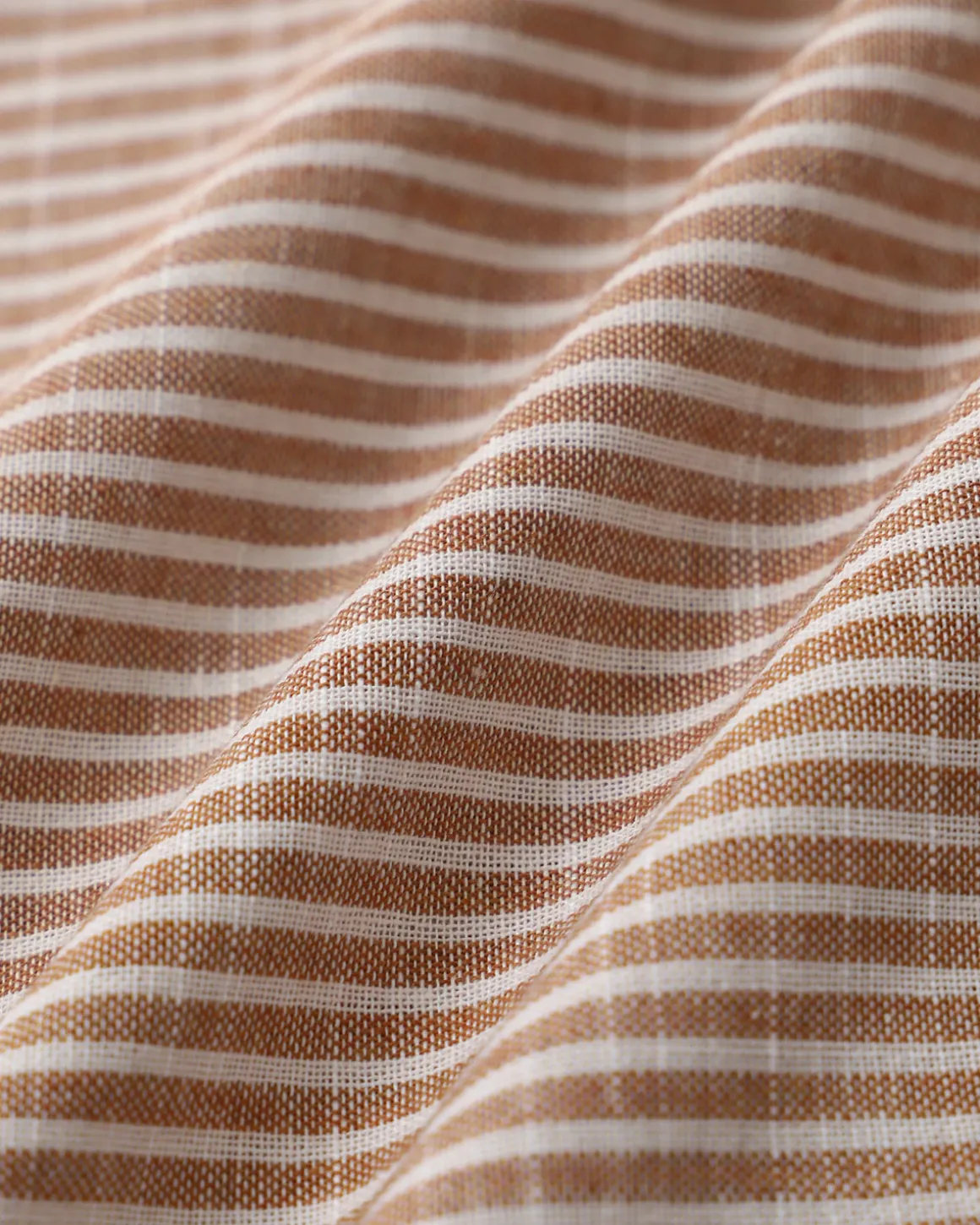 Orange Striped Sweetheart Neck Slip Maxi Dress
