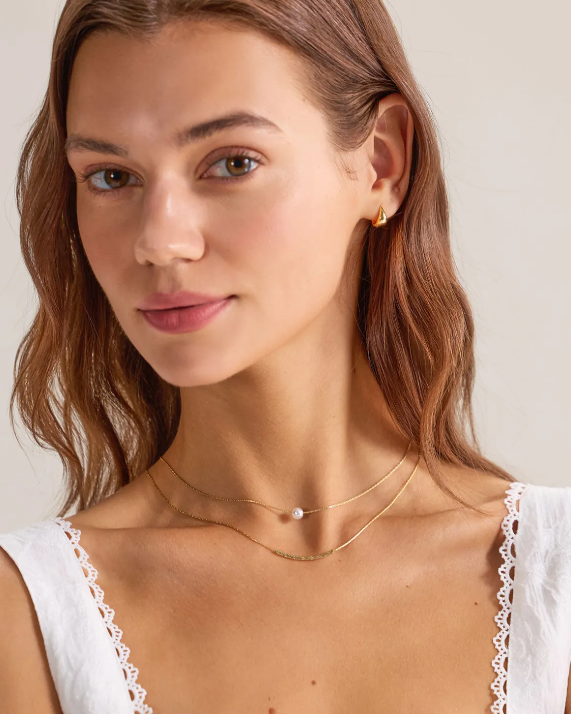 Pearl Double Necklace