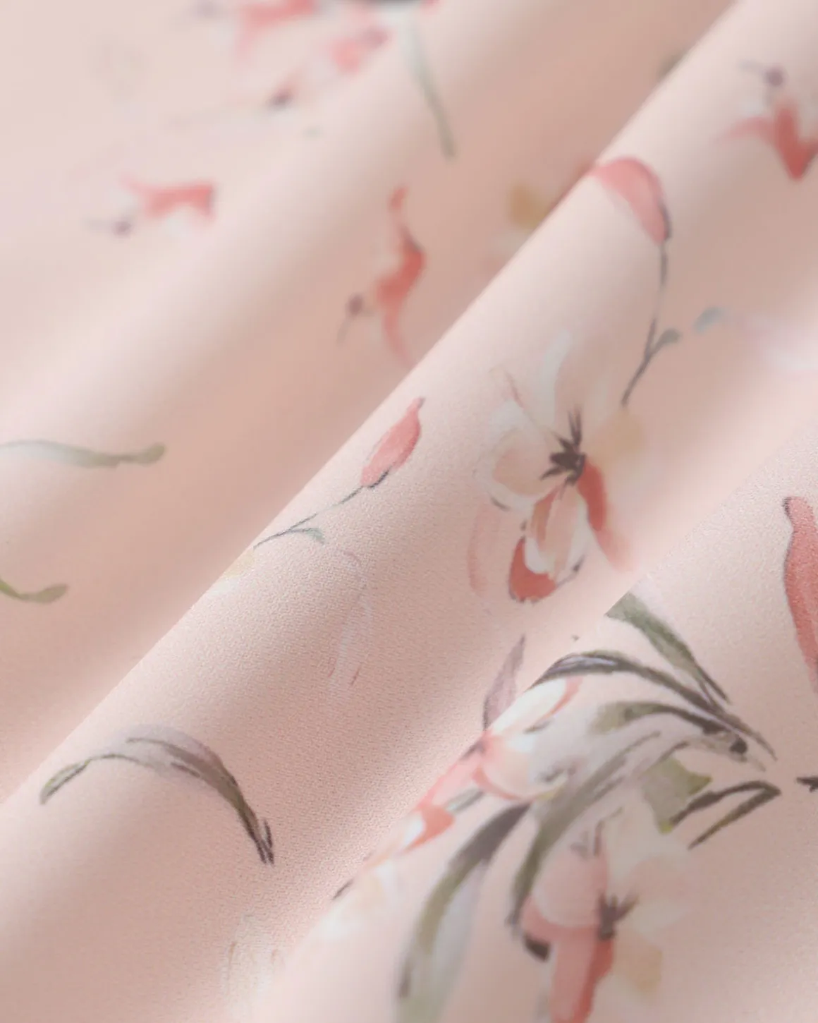 Pink Floral A-Line Slip Mini Dress