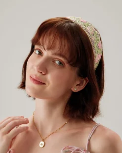 Pink Floral Headband