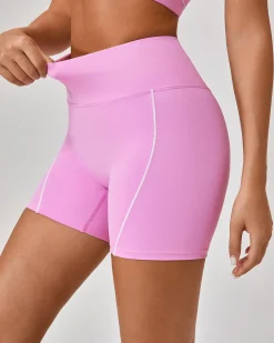 Pink High Stretch Yoga Pants