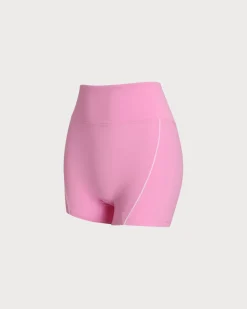 Pink High Stretch Yoga Pants