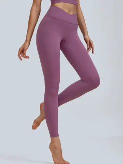 Purple High Waisted Leggings