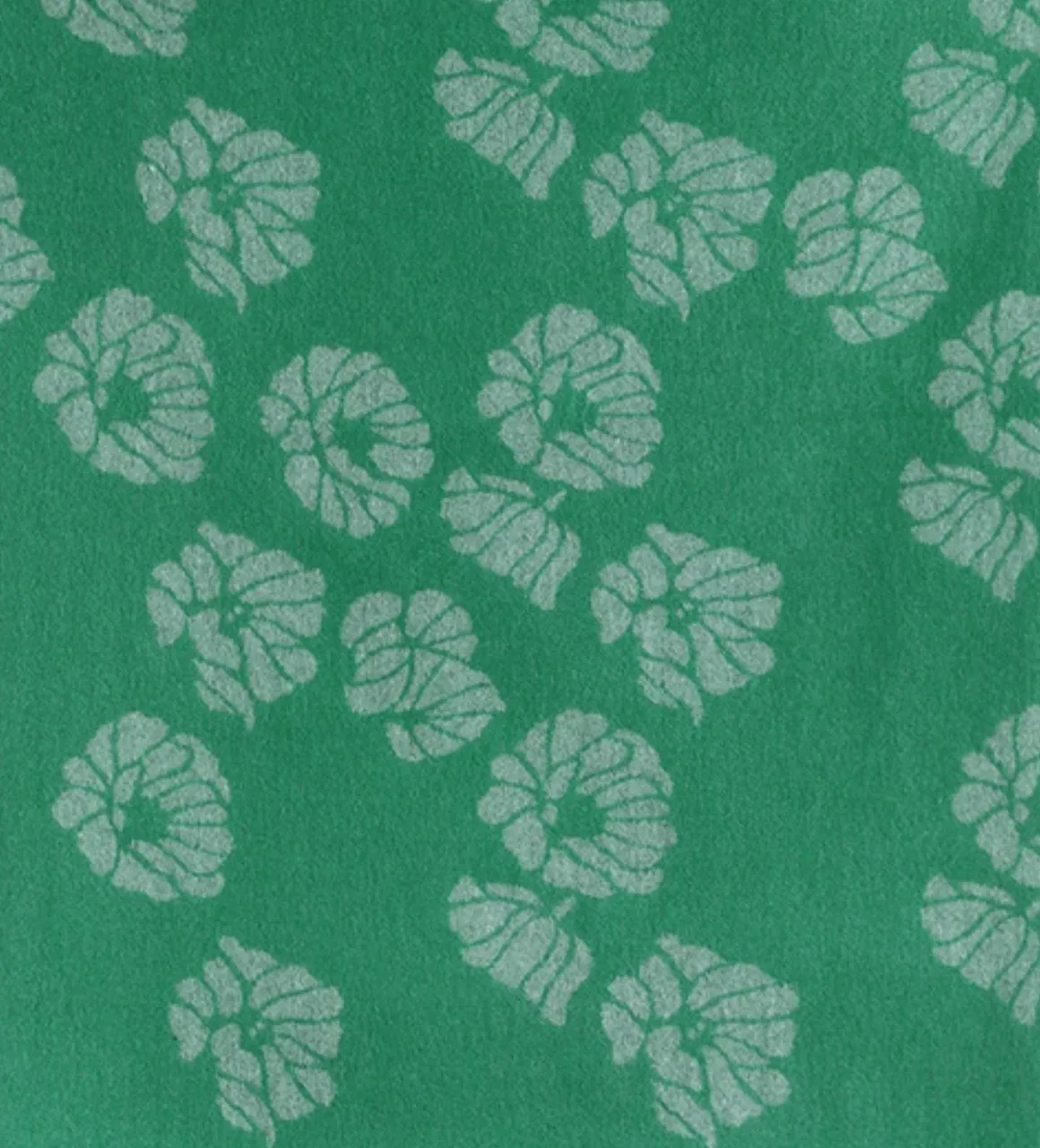RHchic-The Floral Jacquard Wool Throw Blanket
