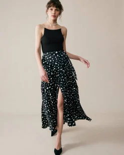 The Beaded Strap Ribbed Cami Top