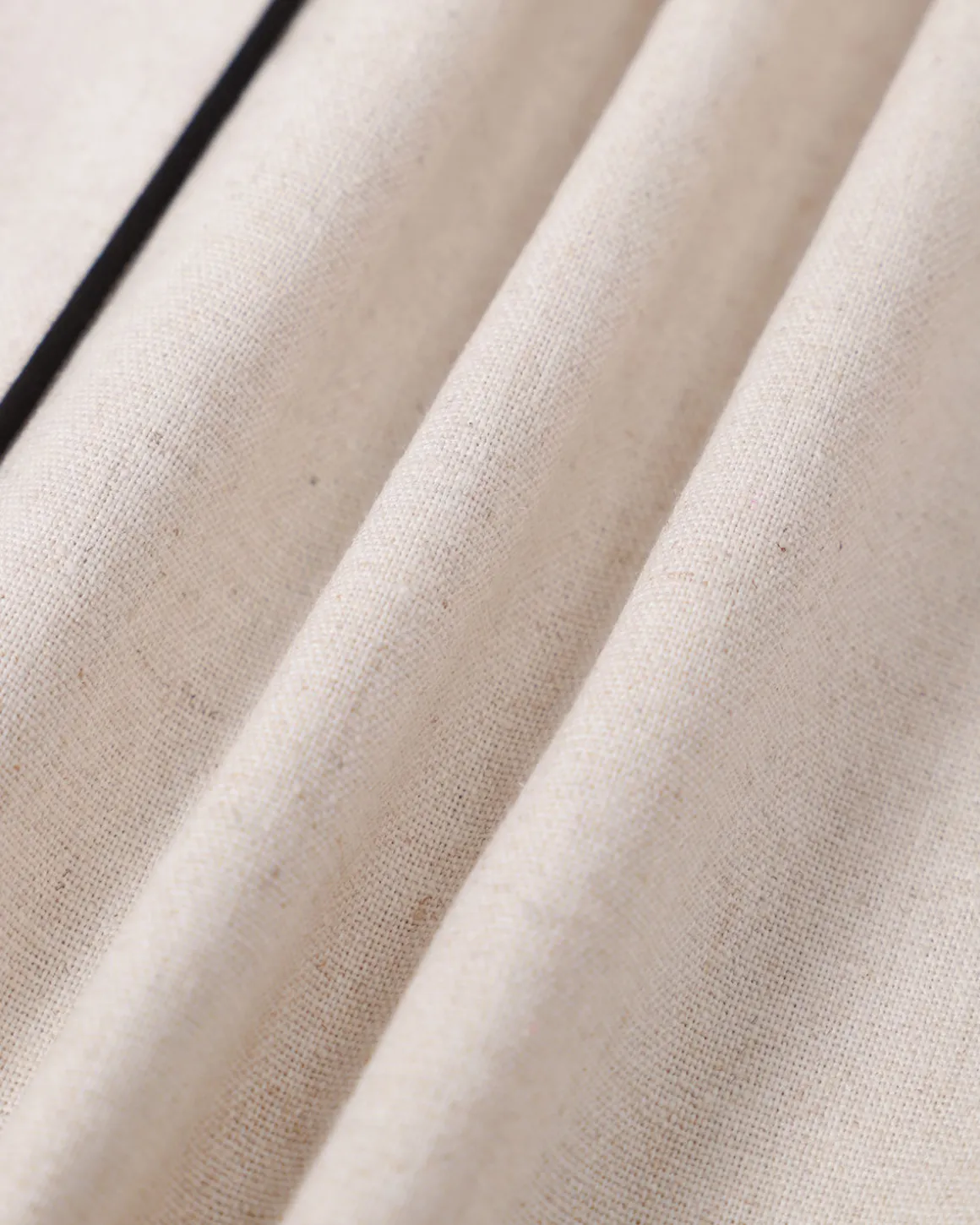 The Khaki Square Neck Contrast Midi Dress