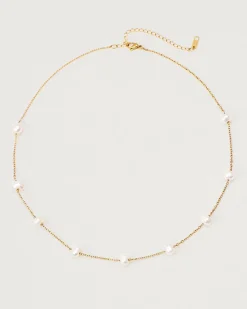 The Pearl Cable Chain Necklace