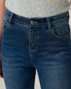 The Premium-fabric High-rise Skinny Jeans