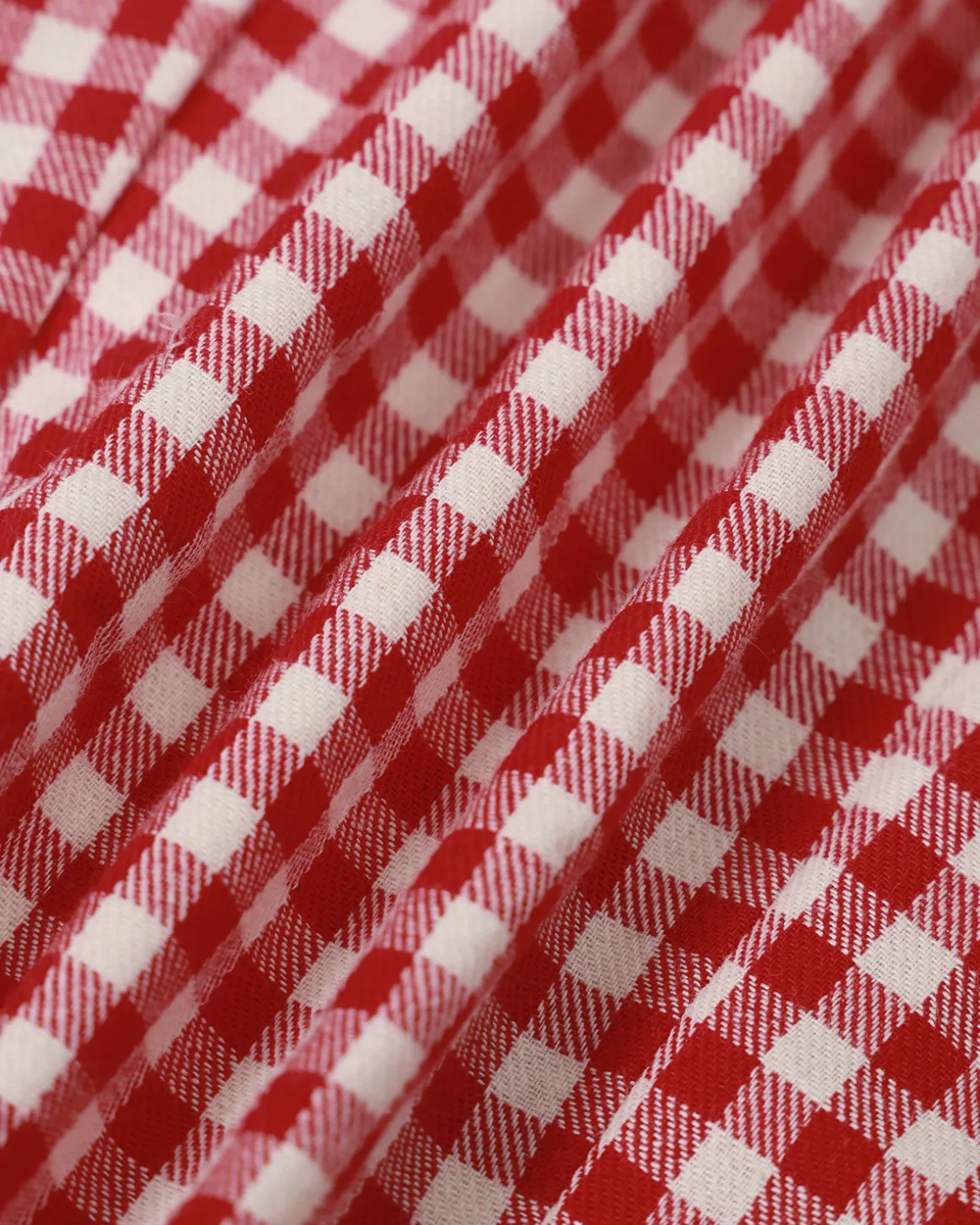The Red Boat Neck Plaid Mini Dress