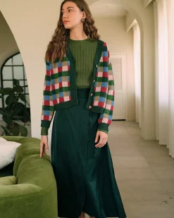 The Round Neck Ribbed Knit Sweater