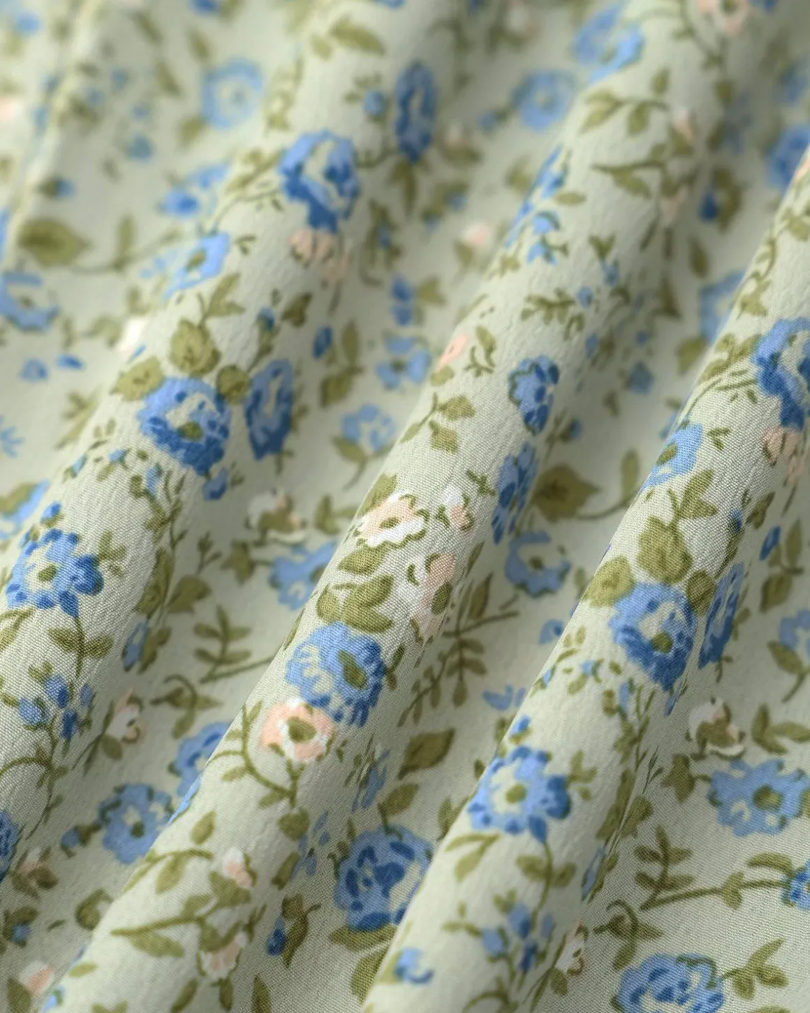 The Ruffle Edge Floral Mini Dress