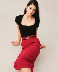 The Skinny Buckle Leather Belt