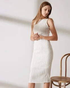 The Water Ripple Textured Cami Dress