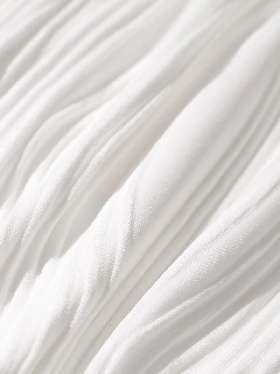 The White Water Ripple Cut-Out Bikini Top