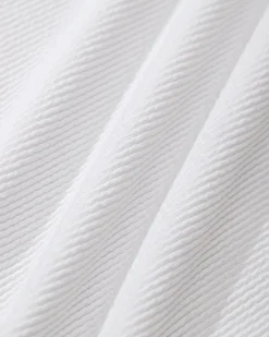 White Contrast One-Piece Swimsuit