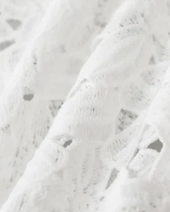 White Cut Out Button Maxi Dress