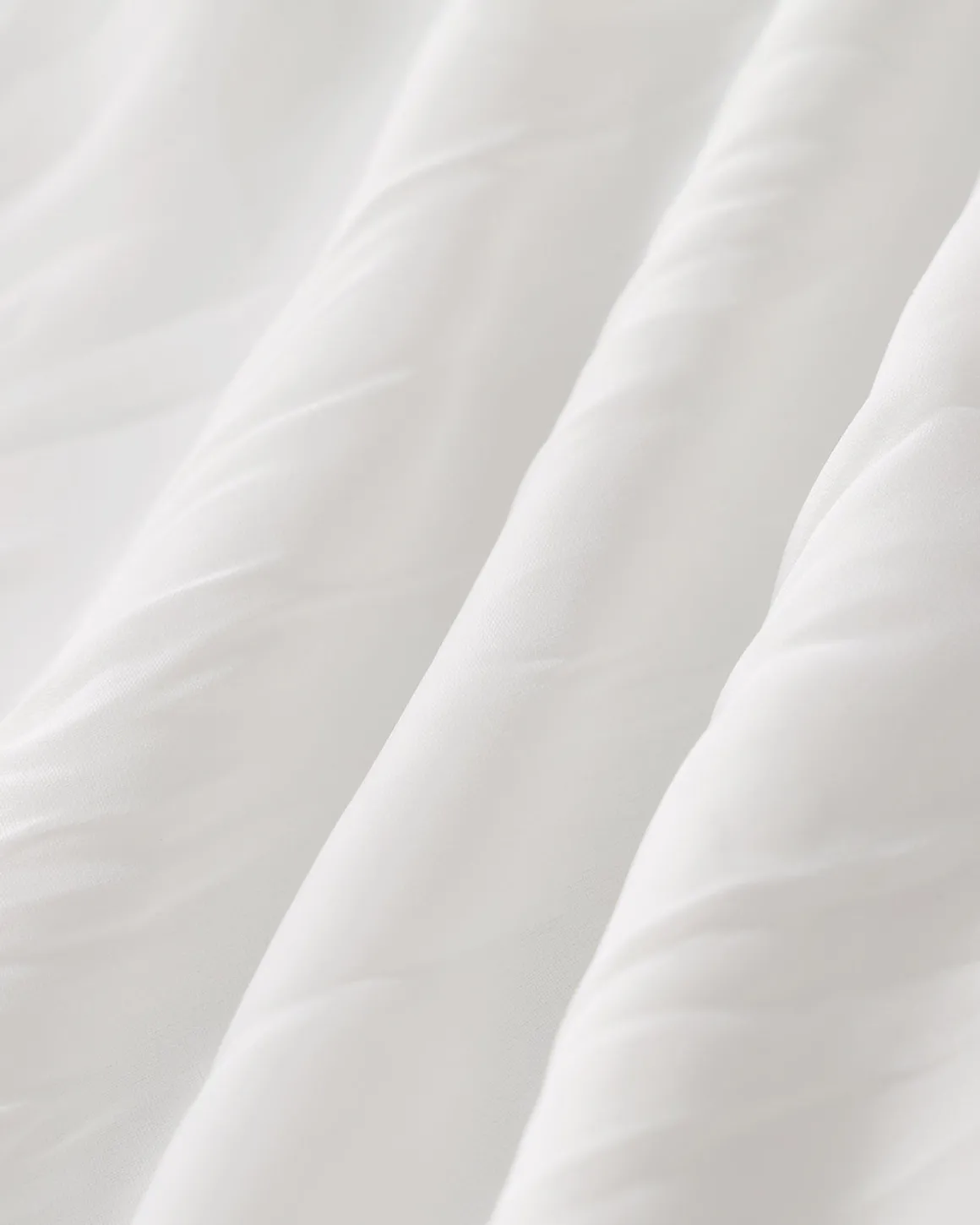 White Elastic Straight Waist Skirt