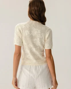 White Elastic Waist Pocket Shorts