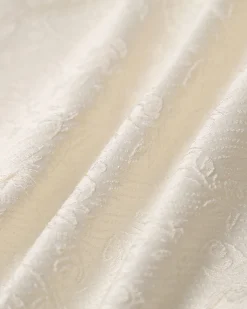 White Jacquard Shorts