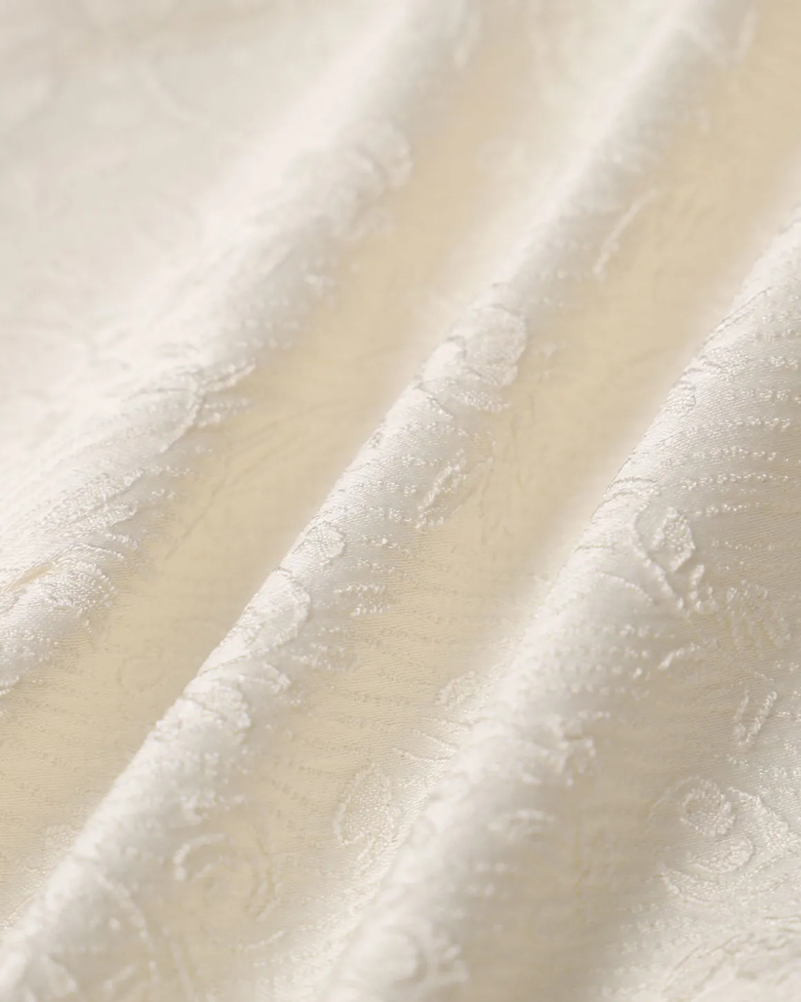 White Jacquard Shorts