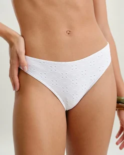 White Jacquard Underwire Bikini Set
