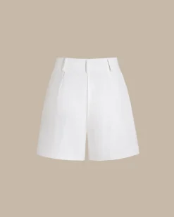 White Pocket Shorts