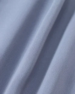 Women's Blue Lace Trim Shirt